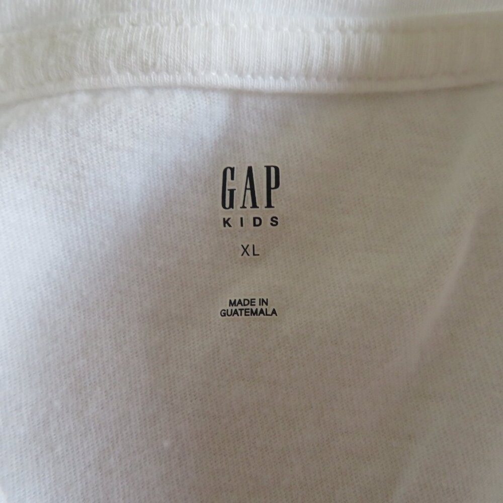 🎉HP🎉 GAP - Girl's Spring/Summer Floral T-shirt, White, Size XL - EUC - Picture 4 of 5
